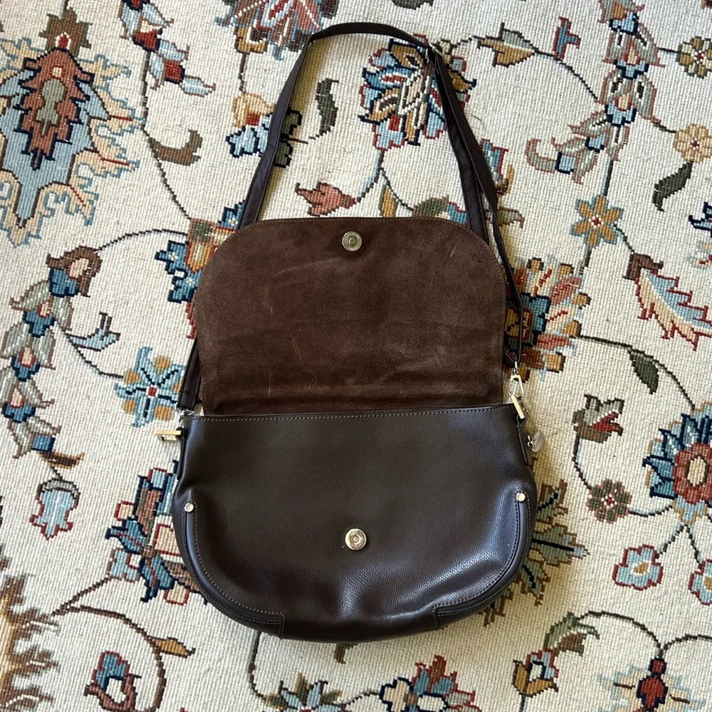 Vintage Italian Leather Shoulder Bag - Picture 2 of 6